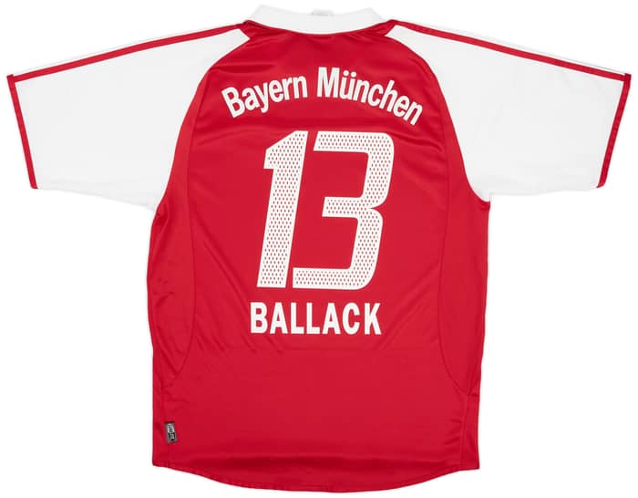 2003-04 Bayern Munich Home Shirt Ballack #13 - 6/10 - (M)