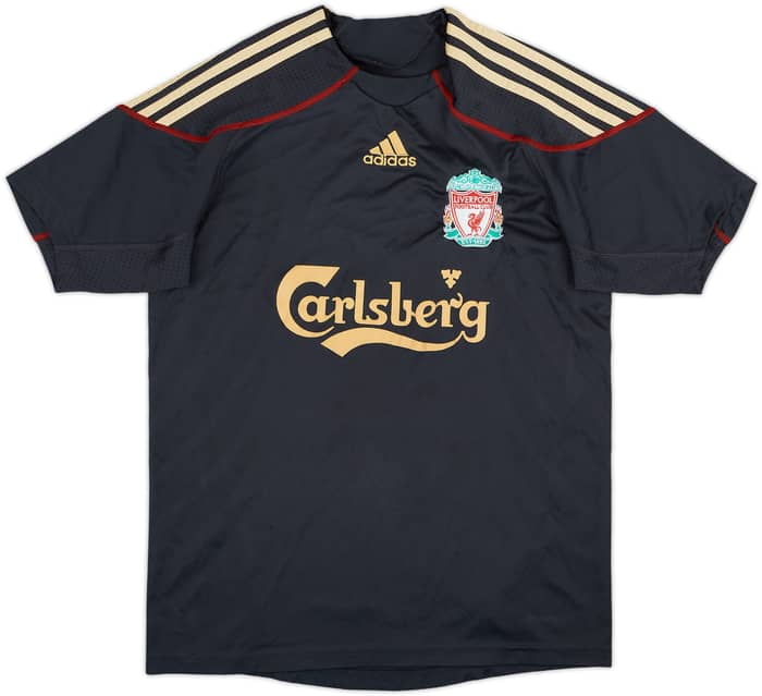 2009-10 Liverpool Away Shirt - 7/10 - (L.Boys)