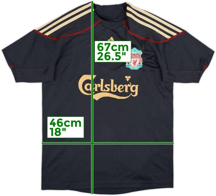 2009-10 Liverpool Away Shirt - 7/10 - (L.Boys)