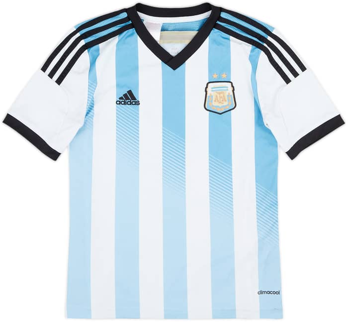 2013-15 Argentina Home Shirt - 7/10 - (M.Boys)