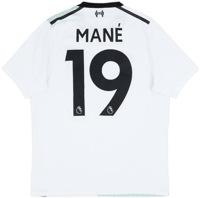 2017-18 Liverpool Away Shirt Mane #19 - 8/10 - (XL.Boys)