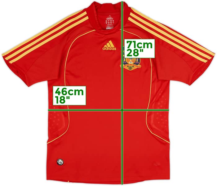 2007-09 Spain Home Shirt - 9/10 - (L.Boys)
