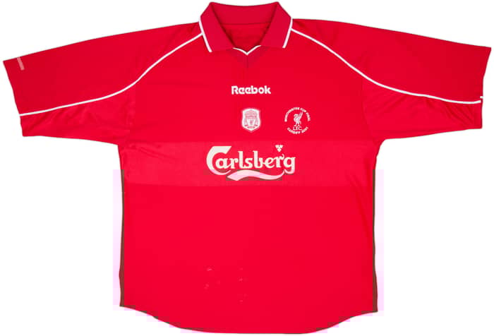 2000-02 Liverpool 'Worthington Cup Final' Home Shirt - 5/10 - (L)
