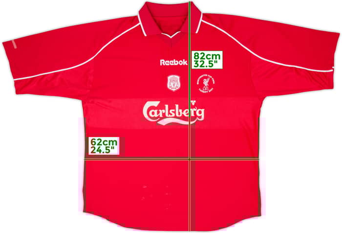 2000-02 Liverpool 'Worthington Cup Final' Home Shirt - 5/10 - (L)