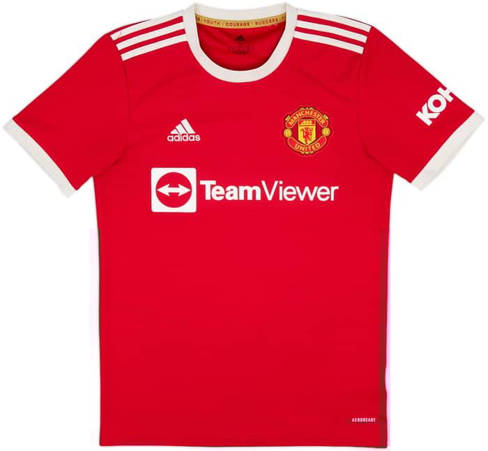 2021-22 Manchester United Home Shirt Ronaldo #7 - 7/10 - (S)
