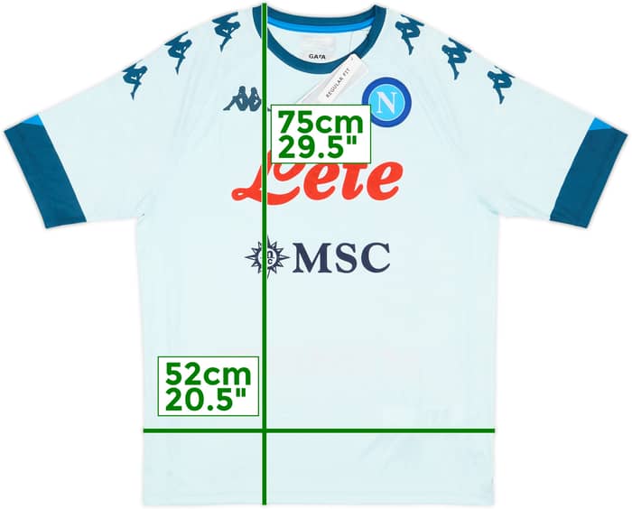2020-21 Napoli Away Shirt (M)