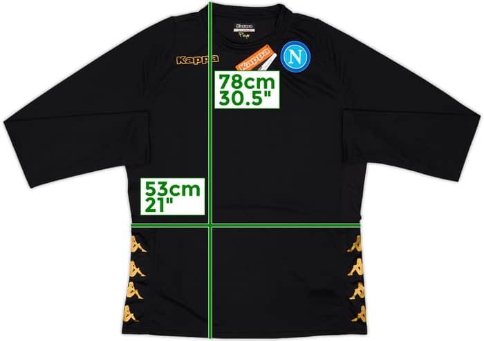 2016-17 Napoli Kappa Training L/S Shirt (XL)