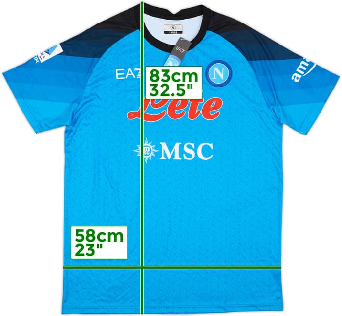 2022-23 Napoli Home Shirt (L)