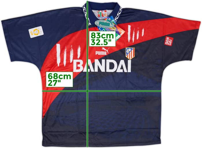 1996-97 Atletico Madrid Away Shirt (XL)
