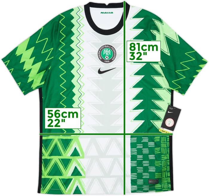 2020-21 Nigeria Home Shirt (L)