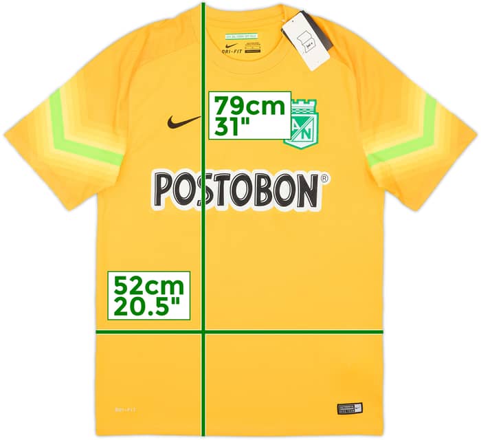 2016 Atletico Nacional GK S/S Shirt (M)