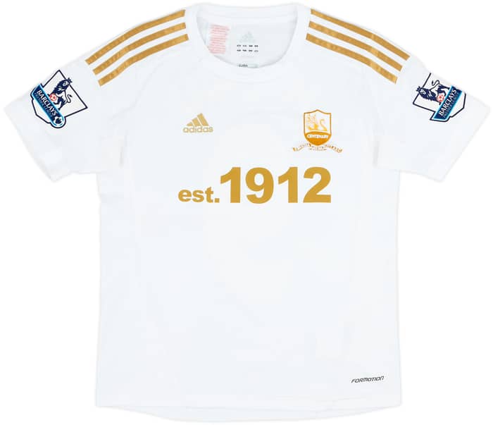 2012-13 Swansea City Centenary Home Shirt Michu #9 - 8/10 - (M.Boys)