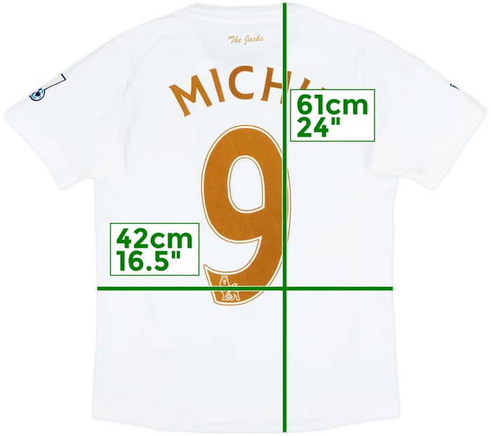 2012-13 Swansea City Centenary Home Shirt Michu #9 - 8/10 - (M.Boys)
