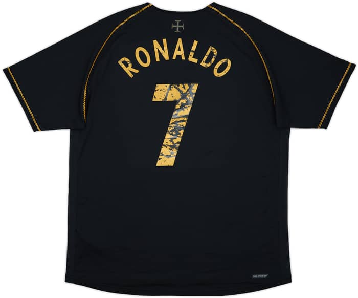 2006-07 Portugal Away Shirt Ronaldo #7 - 4/10 - (XL)