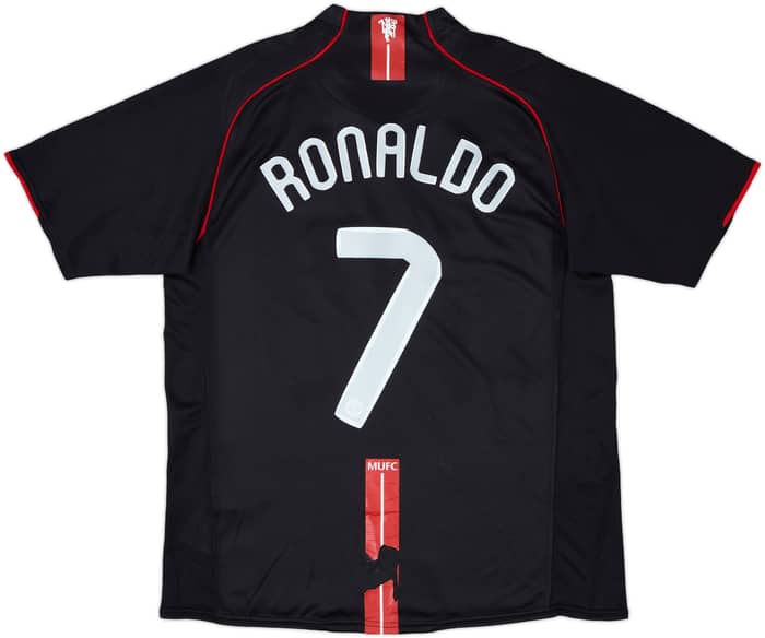2007-08 Manchester United Away Shirt Ronaldo #7 - 5/10 - (L)