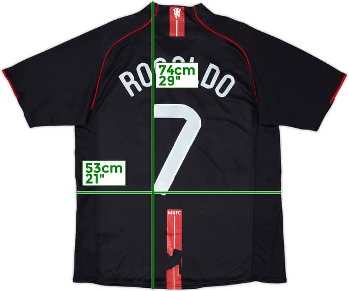 2007-08 Manchester United Away Shirt Ronaldo #7 - 5/10 - (L)