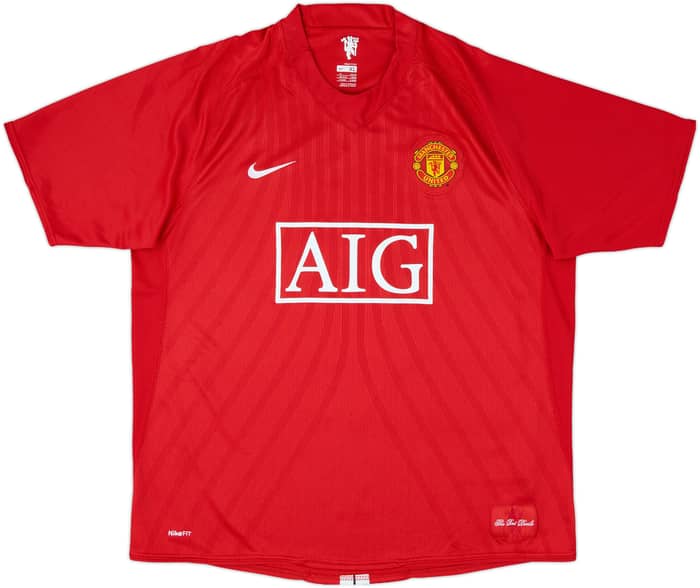 2007-09 Manchester United Home Shirt Rooney #10 - 5/10 - (XL)