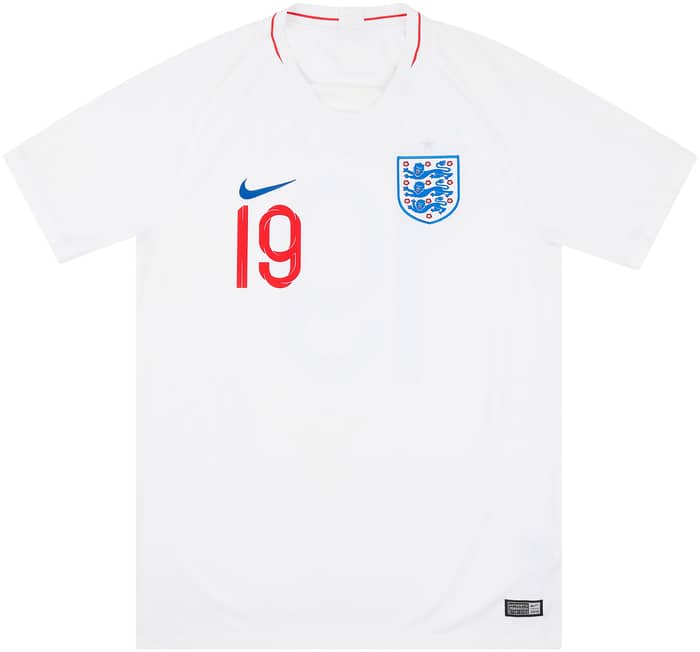2018-19 England Home Shirt Rashford #19 - 6/10 - (L)