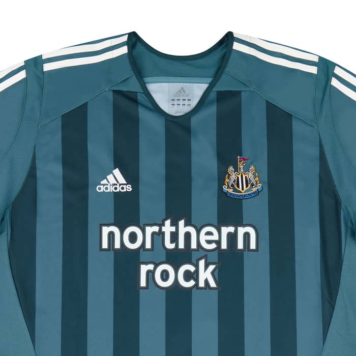2005-06 Newcastle Match Issue Away Shirt Elliott #3