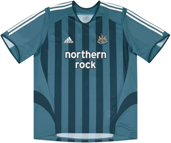 2005-06 Newcastle Match Issue Away Shirt Elliott #3