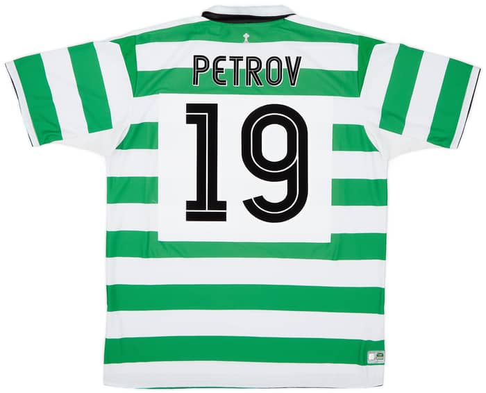 2004-05 Celtic Home Shirt Petrov #19  - 8/10 - (XL)