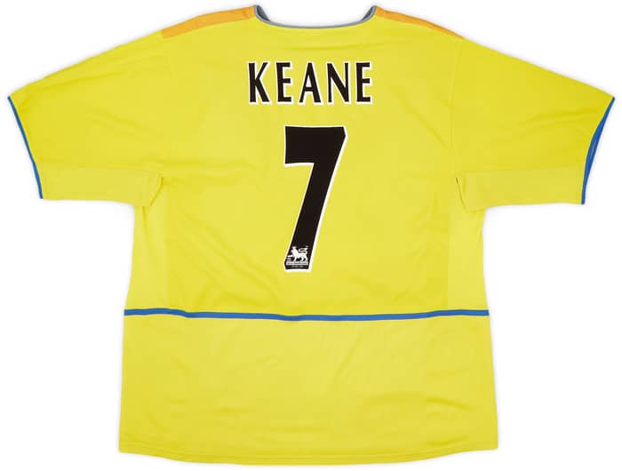 2002-03 Leeds United Away Shirt Keane #7 - 6/10 - (XXL)
