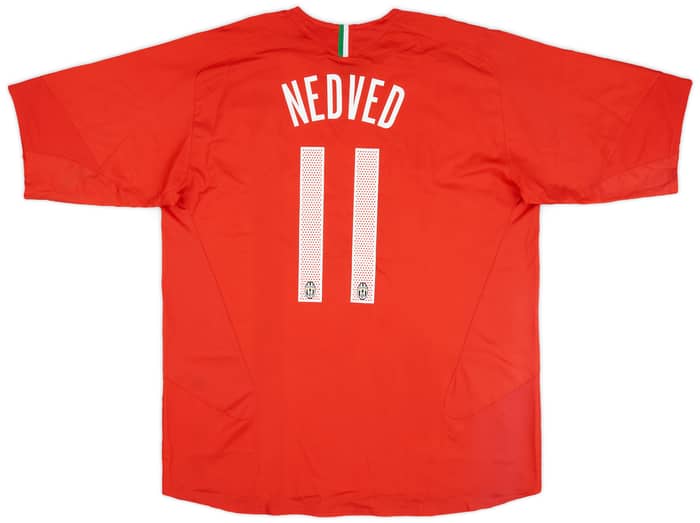 2005-06 Juventus Away Shirt Nedved #11 (XXL)