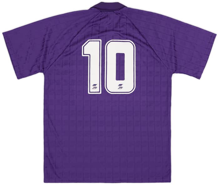 1989-90 Fiorentina Home Shirt #10 - 8/10 - (XL)