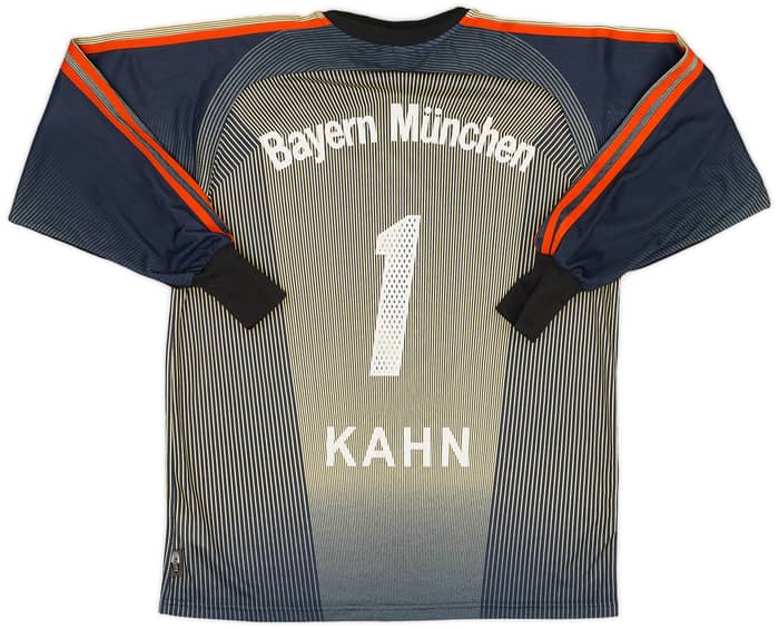 2003-04 Bayern Munich GK Shirt Kahn #1 - 8/10 - (S)