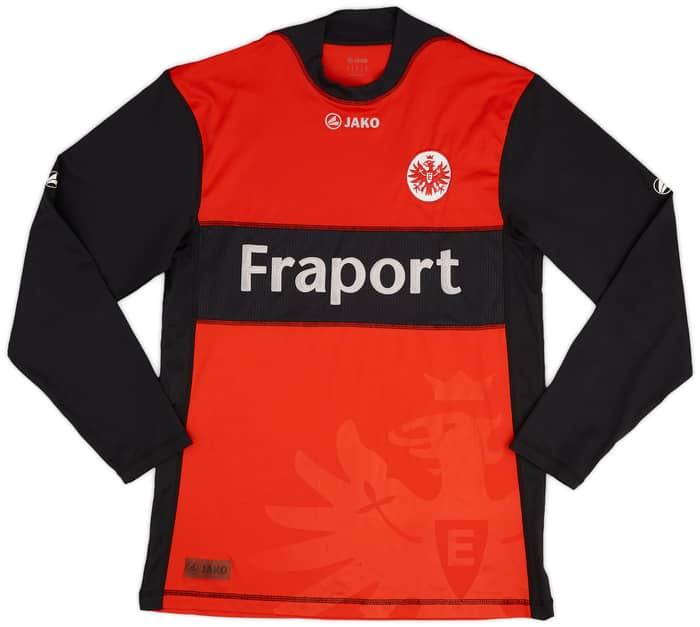 2009-10 Eintracht Frankfurt Home L/S Shirt - 7/10 - (S)