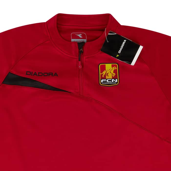 2014-15 FC Nordsjaelland Diadora 1/4 Zip Training Top