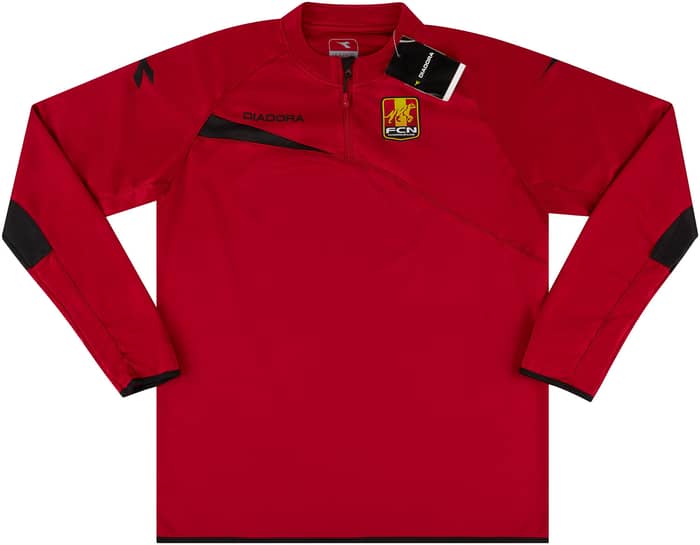2014-15 FC Nordsjaelland Diadora 1/4 Zip Training Top