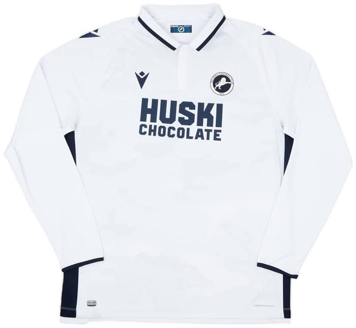 2021-22 Millwall Away L/S Shirt - 9/10 - (4XL)