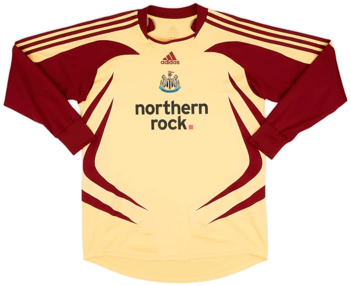 2007-09 Newcastle Player Issue GK Shirt Given #1 - 8/10 - (M)