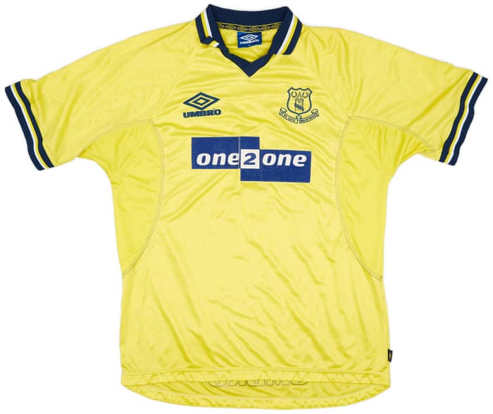 1998-99 Everton Third Shirt Ferguson #9 - 8/10 - (XL)