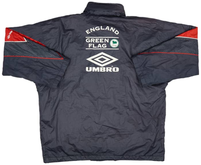 1998-00 England Umbro Padded Bench Coat - 9/10 - (L)