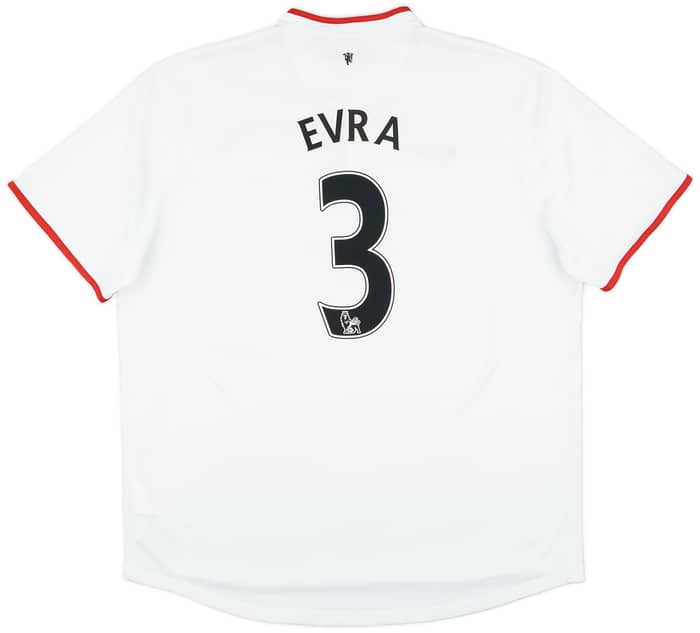 2012-14 Manchester United Away Shirt Evra #3 - 8/10 - (XXL)