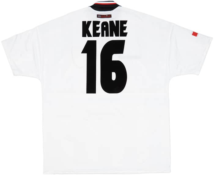 1997-99 Manchester United Away Shirt Keane #16 - 8/10 - (XXL)
