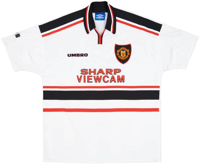 1997-99 Manchester United Away Shirt Keane #16 - 8/10 - (XXL)