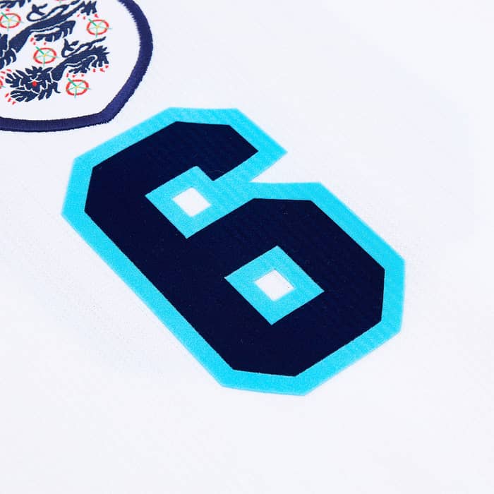 1995-97 England Home Shirt Southgate #6 - 8/10 - (XL)