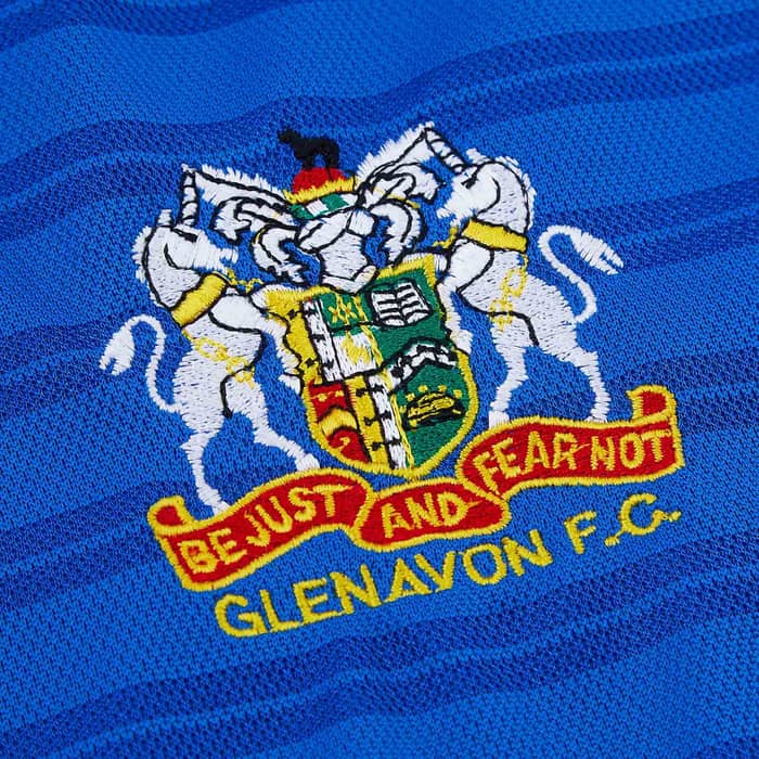 2001-02 Glenavon Home L/S Shirt - 8/10 - (XL)