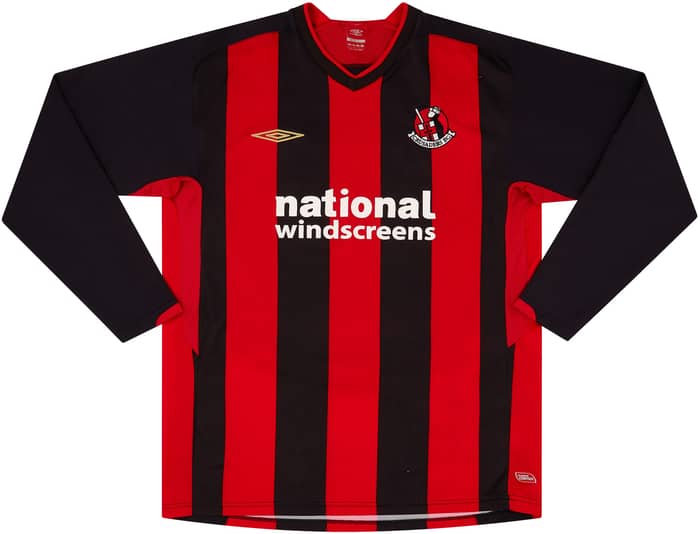 2009-10 Crusaders Home L/S Shirt - 8/10 - (XL)