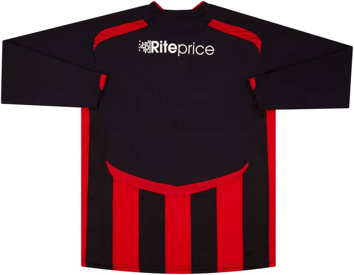 2009-10 Crusaders Home L/S Shirt - 8/10 - (XL)