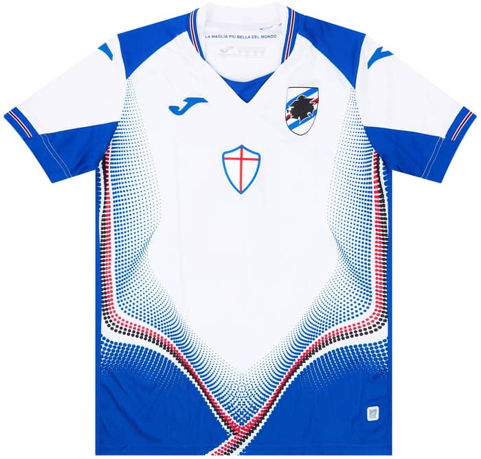 2019-20 Sampdoria Away Shirt #15 - 8/10 - (S)