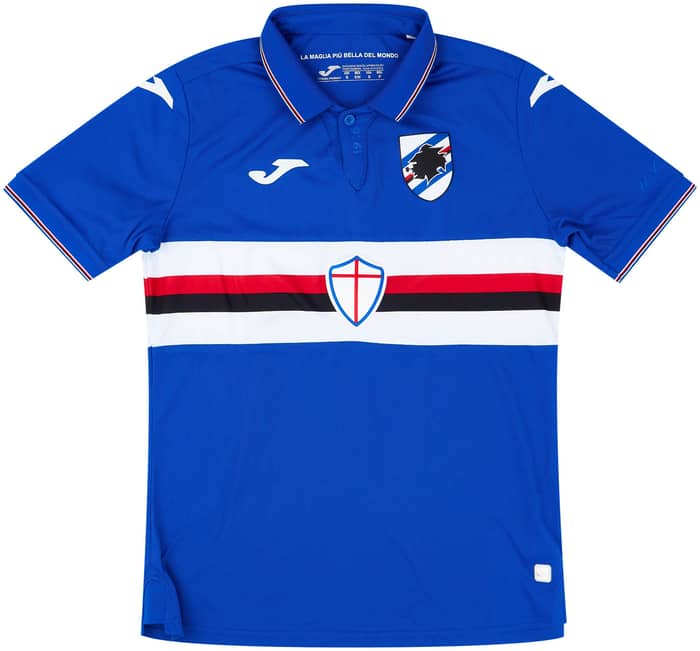 2019-20 Sampdoria Home Shirt #15 - 8/10 - (S)