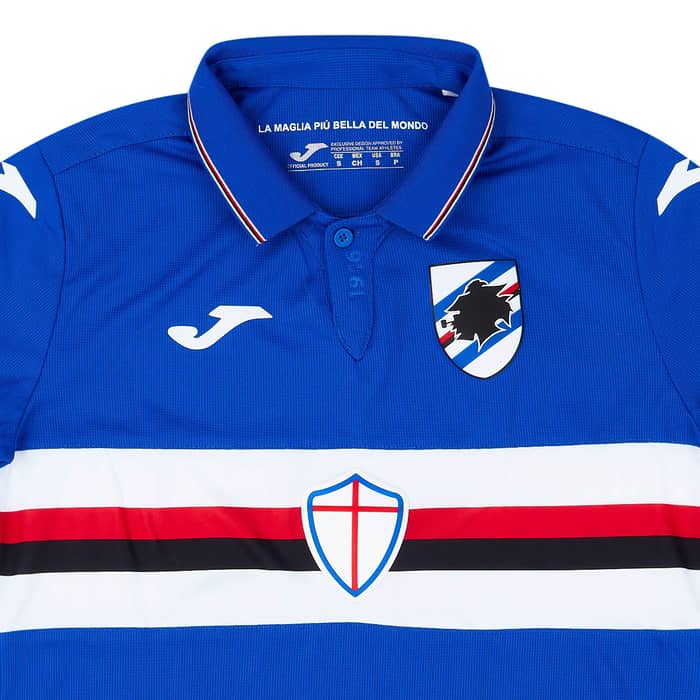 2019-20 Sampdoria Home Shirt #15 - 8/10 - (S)