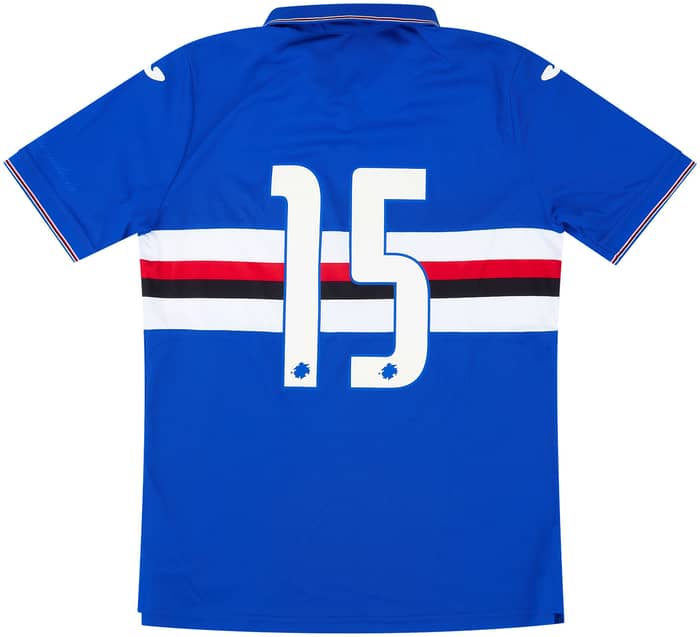 2019-20 Sampdoria Home Shirt #15 - 8/10 - (S)