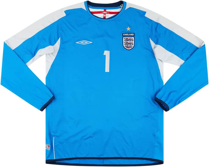 2004-06 England GK Shirt #1 - 7/10 - (XL)
