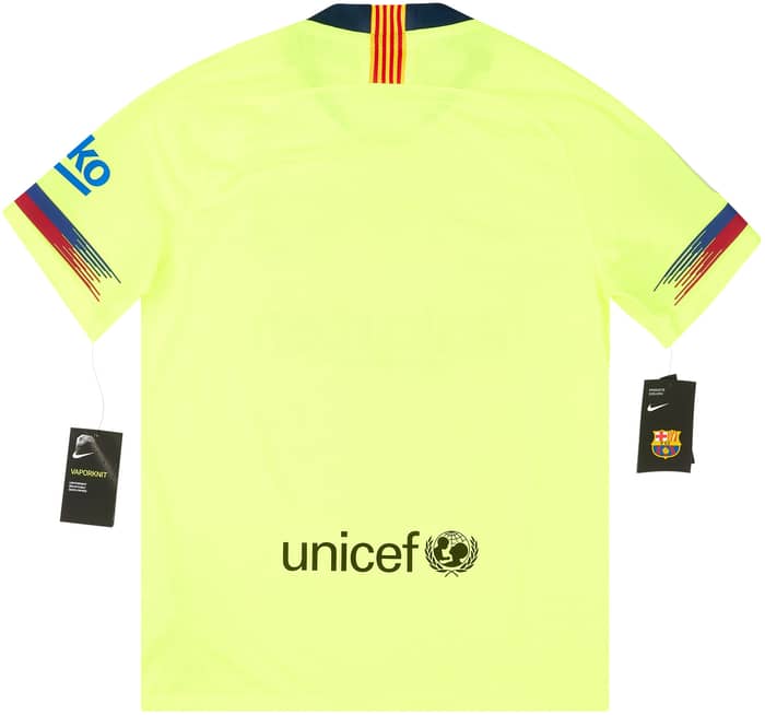 2018-19 Barcelona Authentic Away Shirt *New w/Defects* M
