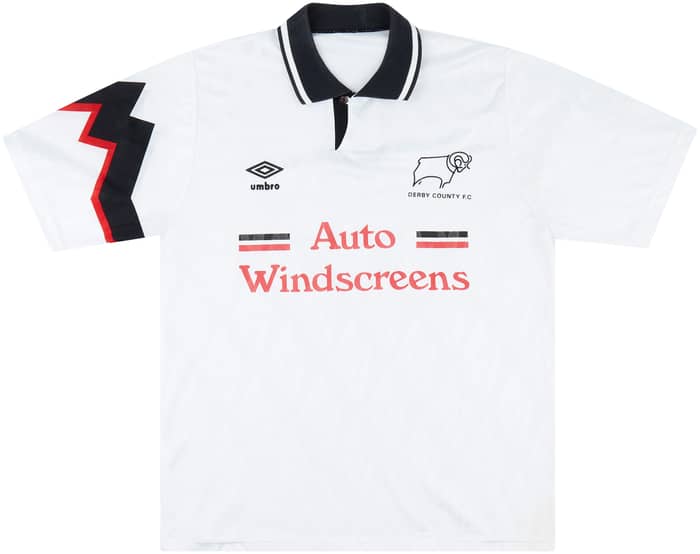 1991-93 Derby County Home Shirt - 7/10 - (L)